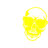 Stylish skull