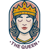 The queen badge