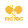 Bureau Ping Pong Champion Drôle Balle de Tennis de Table