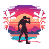 Synthwave Boxer