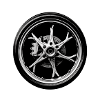 Biker for Life white