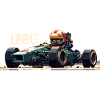 Rennwagen-Pixel