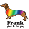 Frank the gay Dachshund