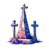 Tombe 3 croix