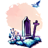 Abandoned grave
