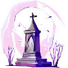 Abandoned tombstone