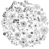 Minimalist flower