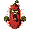 Angry vegetables