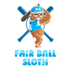 Sloth Cute Sloth Baseball