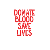 Donate blood, save lives