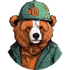 Koro l'ours au chapeau
