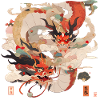 Japan Dragon Traditional #1
