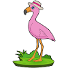 Flamingo Hat