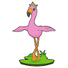 Flamingo Crown