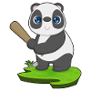 Panda Baseball Baseball Bats