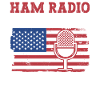 Amateurfunk-betriebsdesign Für Patriotischen