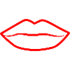 Techno music lip