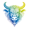Bull Mandala Boho