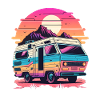Synthwave Camper