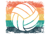 Volleyball Player Retro Beach Volleyball