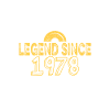 1978 Birthday Vinyl Legend depuis