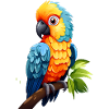Cute Parrot Baby