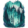 Pine forest