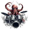 Drumtopus – The octopus with a beat in his blood