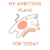 Sleeping cat with ambitious plans