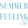 SUMMER FEELING with butterfly