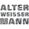 Alter weißer Mann