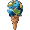 La terre fond