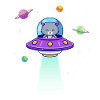 Cat in space