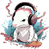 Axo the audiophile axolotl