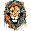 Jack the audiophile lion