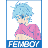 Anime Gay Boy Yaoi Design til en Femboy