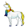 Einhorn Schal