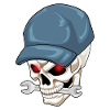 Clé Skull Craftsman