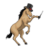 Bacchetta del mago del cavallo