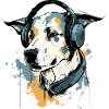 Jay the audiophile dog
