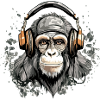 Rito the audiophile monkey