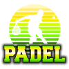Padel Retro Sun Logo