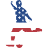 Sport Us Flag Kickball