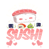 Jeg kan bare virkelig godt lide at spise sushi fan