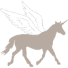 Fliegendes Einhorn