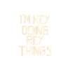 I'm Rey doing Rey things