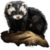 Polecat Animal Forest Nature