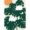 Katzen auf Leafs