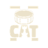 Drums Drummer Drummer Cat