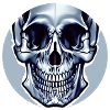 Grey Skull - Abstract